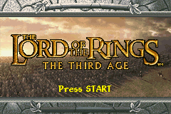 Lord of the Rings: The Third Age screenshot 5 for GameBoy Advance